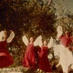 Let All the Earth,Valyermo Fall Festival. Mary Chris Abraham,Consuelo "Connie" Zúñiga-West, Mary Griley, John West.

